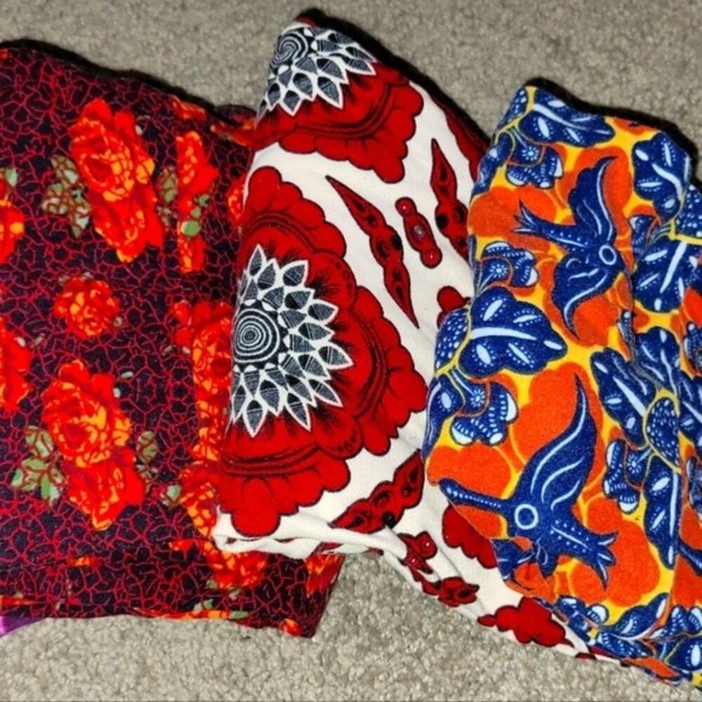 LuLaRoe Bundle 4 OS Leggings - see pics